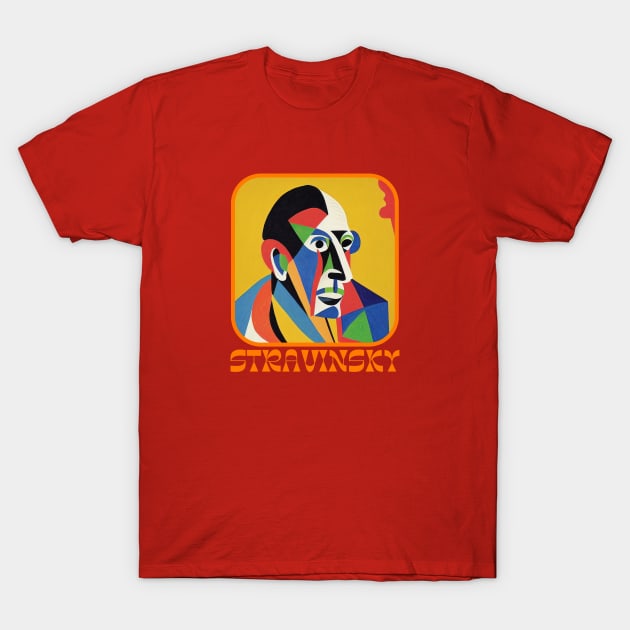 Igor Stravinsky T-Shirt by Cryptilian